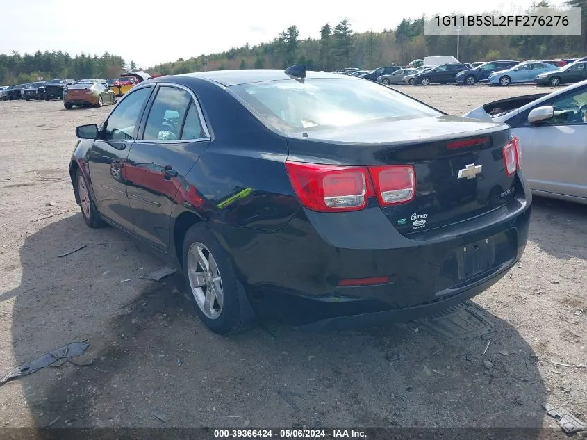 1G11B5SL2FF276276 2015 Chevrolet Malibu Ls