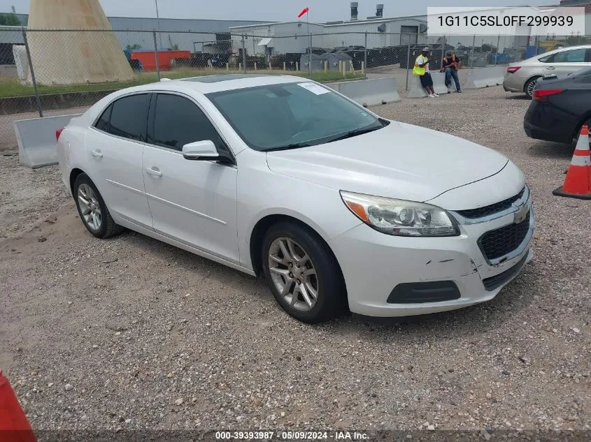 2015 Chevrolet Malibu 1Lt VIN: 1G11C5SL0FF299939 Lot: 39393987