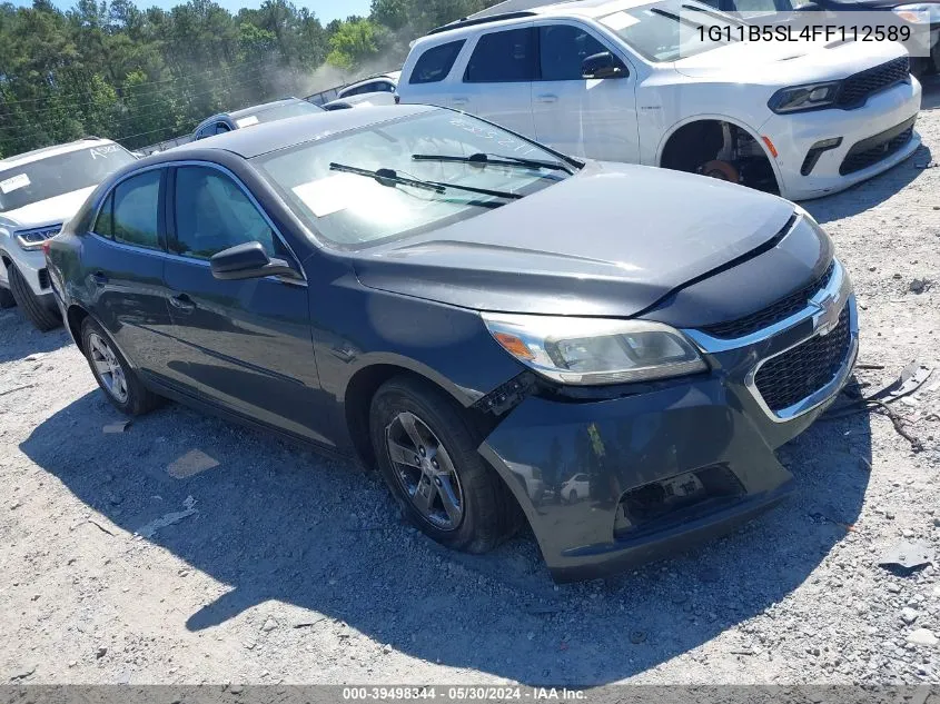 1G11B5SL4FF112589 2015 Chevrolet Malibu Ls