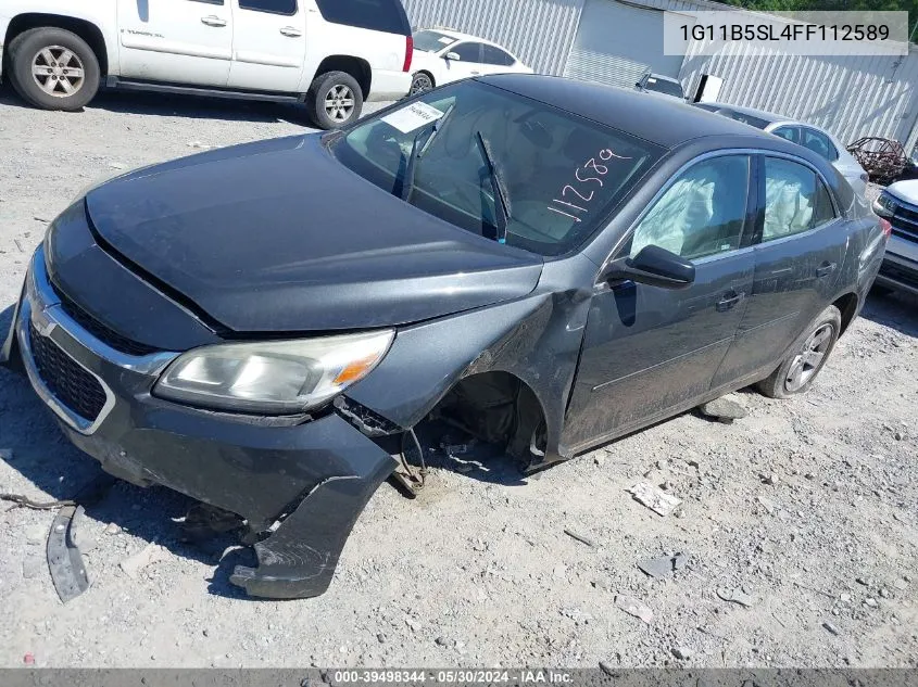 1G11B5SL4FF112589 2015 Chevrolet Malibu Ls