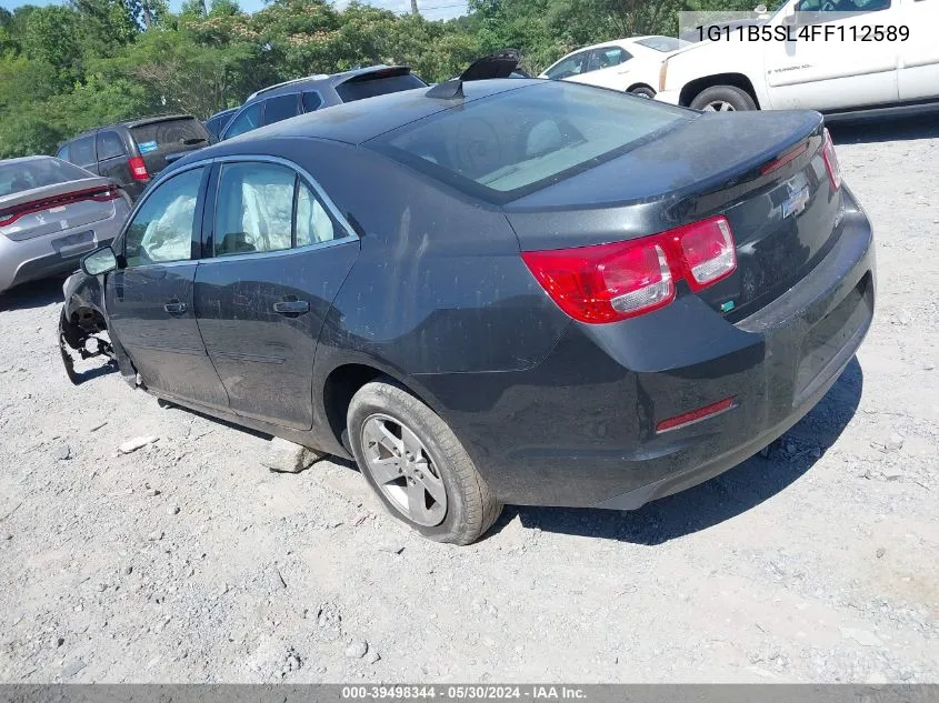 2015 Chevrolet Malibu Ls VIN: 1G11B5SL4FF112589 Lot: 39498344