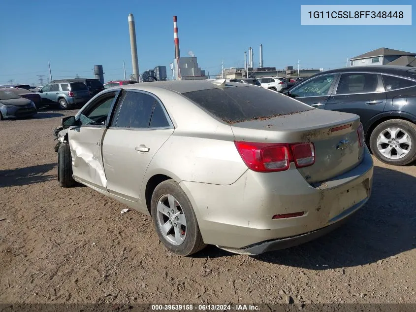 2015 Chevrolet Malibu 1Lt VIN: 1G11C5SL8FF348448 Lot: 39639158