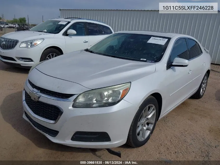 2015 Chevrolet Malibu 1Lt VIN: 1G11C5SLXFF246228 Lot: 39661835