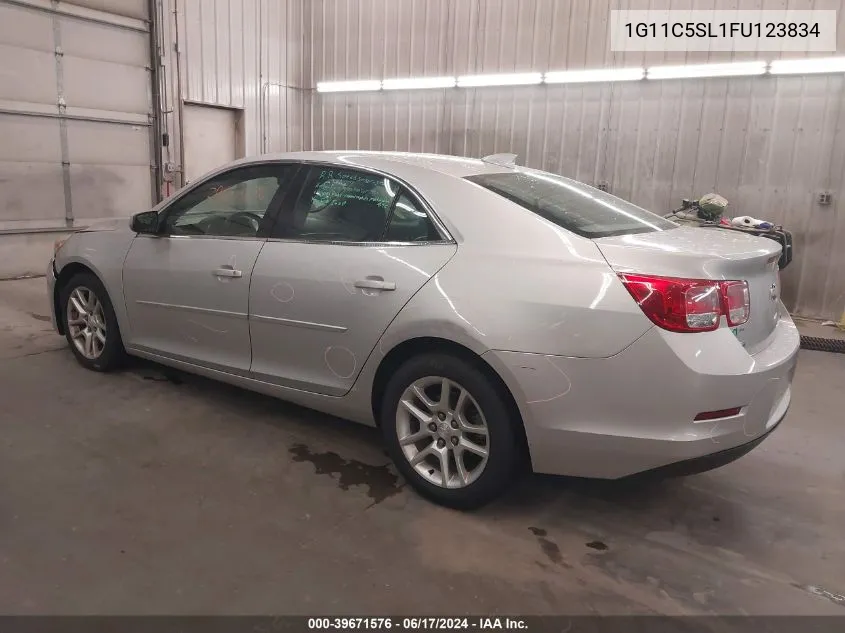 2015 Chevrolet Malibu 1Lt VIN: 1G11C5SL1FU123834 Lot: 39671576