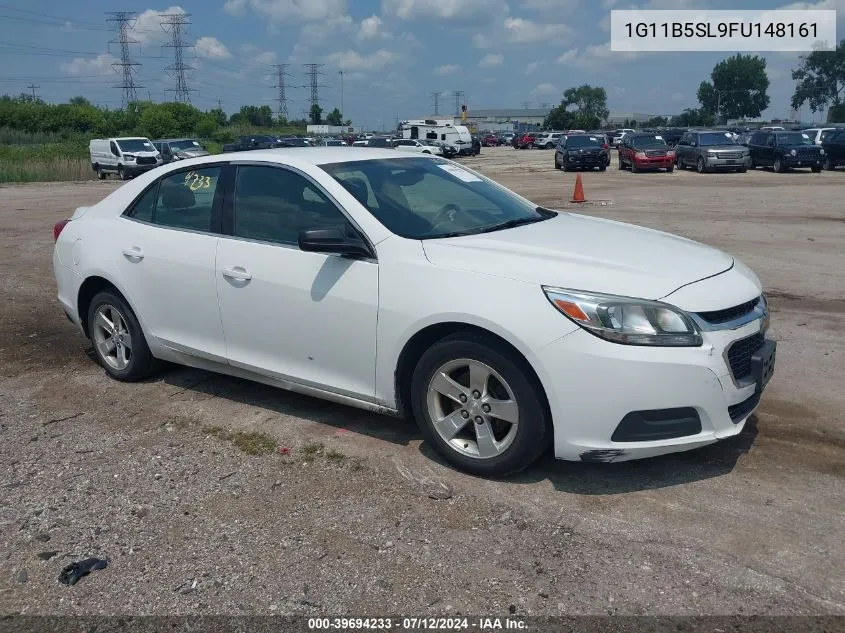 1G11B5SL9FU148161 2015 Chevrolet Malibu Ls