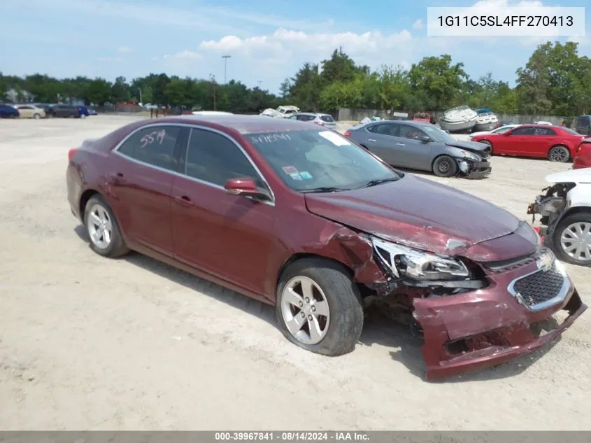 2015 Chevrolet Malibu 1Lt VIN: 1G11C5SL4FF270413 Lot: 39967841