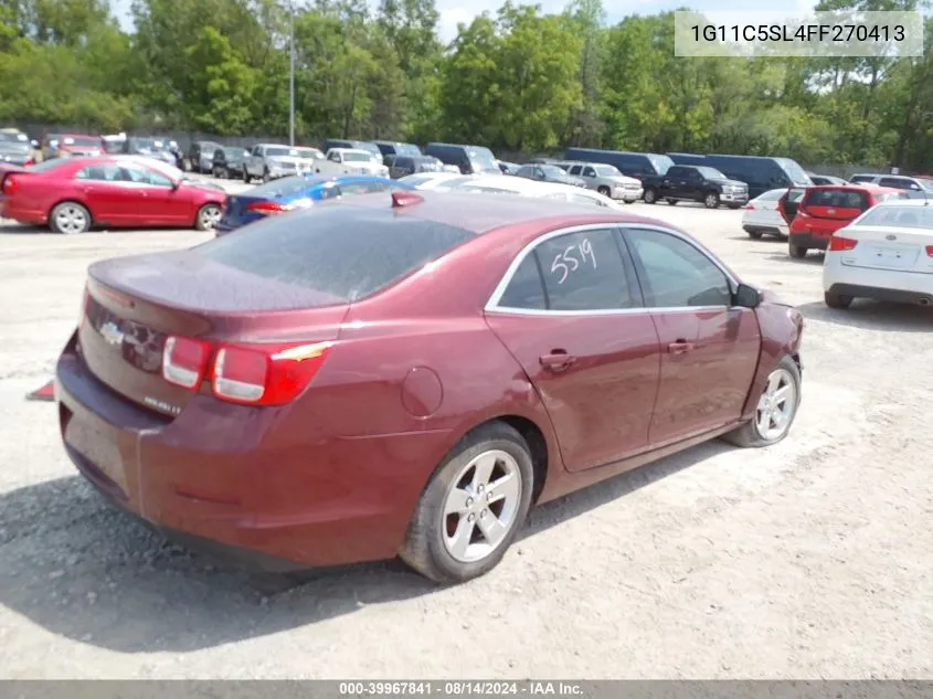 1G11C5SL4FF270413 2015 Chevrolet Malibu 1Lt