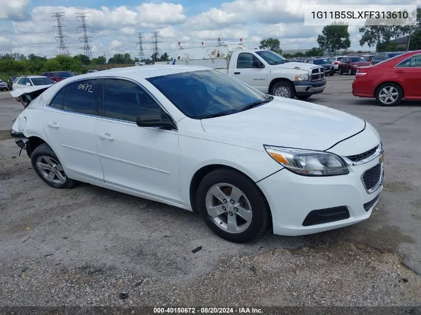 2015 Chevrolet Malibu Ls VIN: 1G11B5SLXFF313610 Lot: 40150672