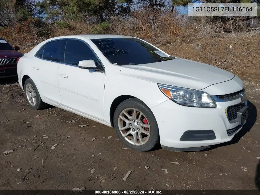 2015 Chevrolet Malibu 1Lt VIN: 1G11C5SL7FU146664 Lot: 40184985