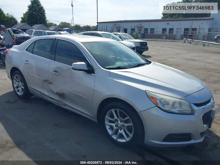 1G11C5SL9FF346983 2015 Chevrolet Malibu 1Lt