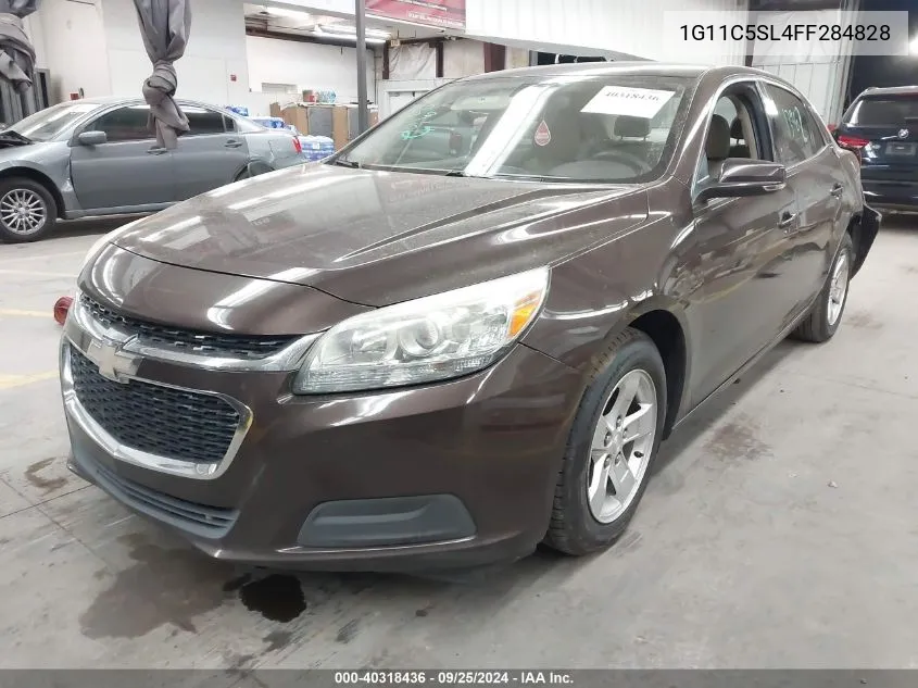 2015 Chevrolet Malibu 1Lt VIN: 1G11C5SL4FF284828 Lot: 40318436