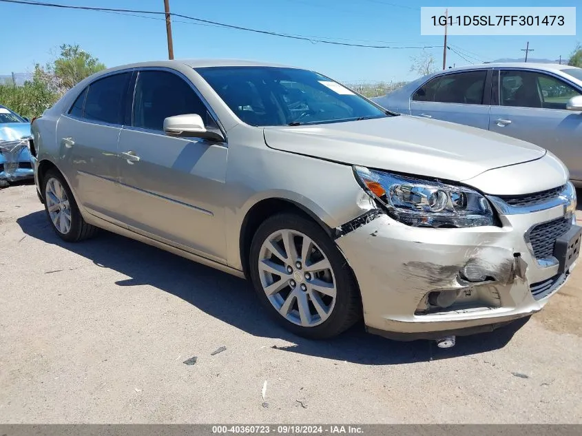 1G11D5SL7FF301473 2015 Chevrolet Malibu 2Lt