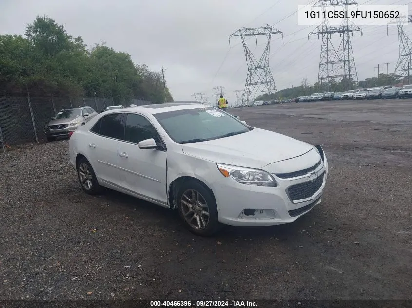 1G11C5SL9FU150652 2015 Chevrolet Malibu 1Lt