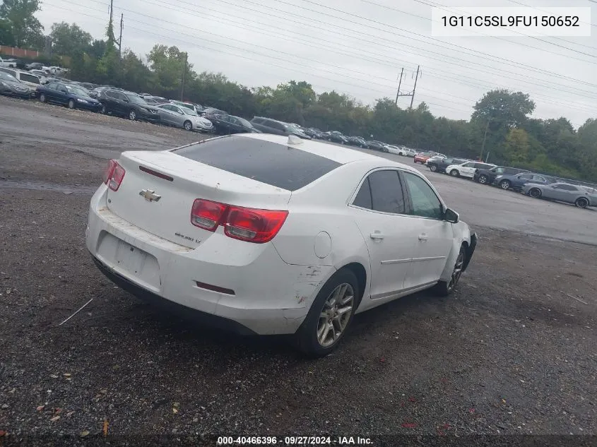 1G11C5SL9FU150652 2015 Chevrolet Malibu 1Lt