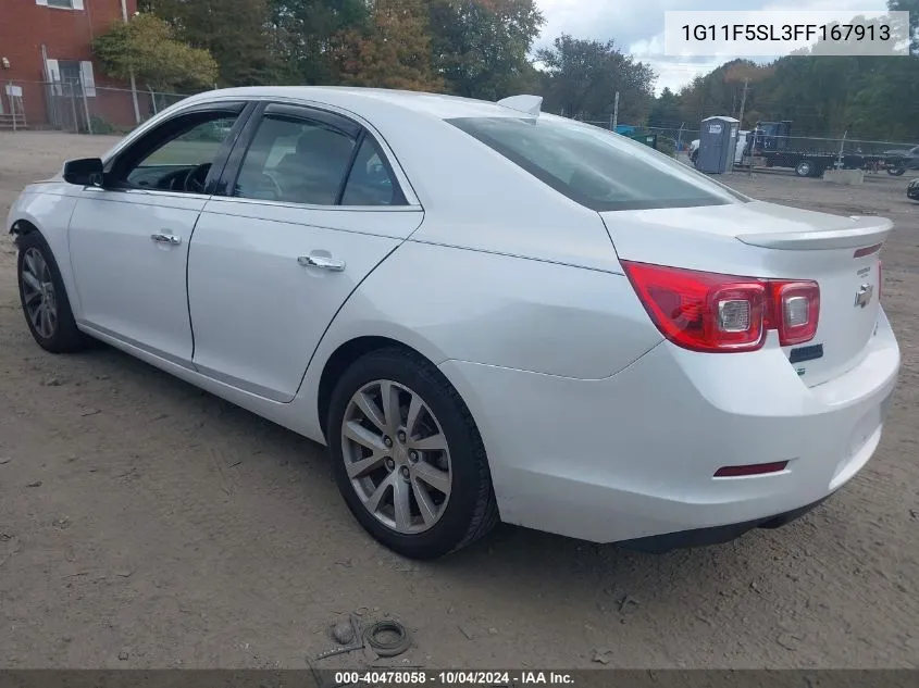 1G11F5SL3FF167913 2015 Chevrolet Malibu 1Lz