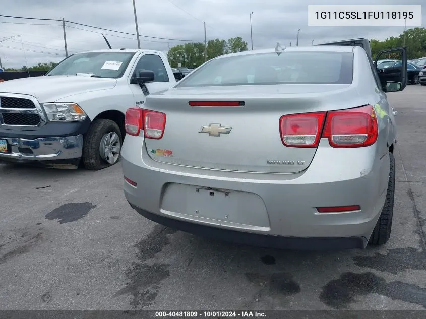 1G11C5SL1FU118195 2015 Chevrolet Malibu 1Lt