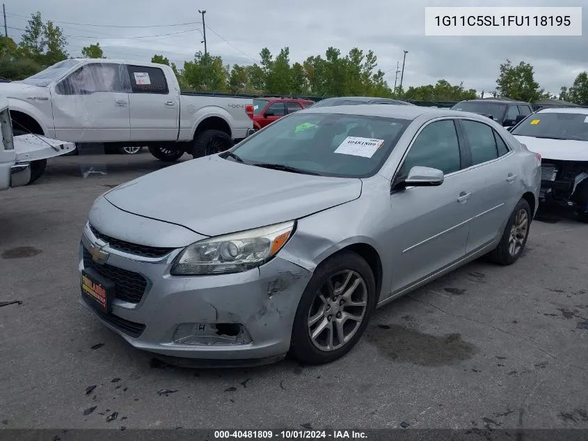 1G11C5SL1FU118195 2015 Chevrolet Malibu 1Lt