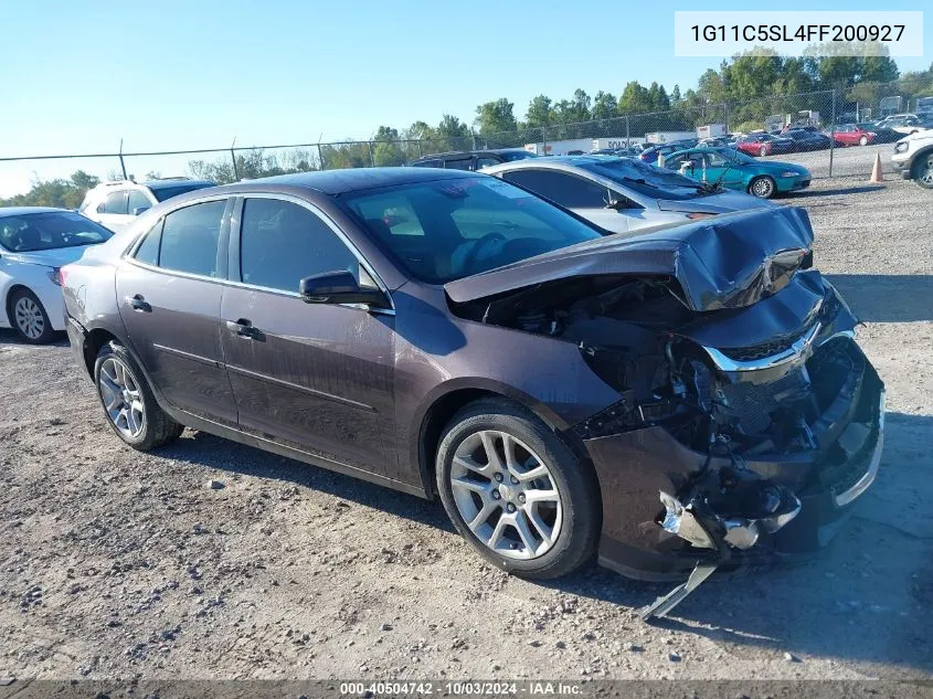 2015 Chevrolet Malibu 1Lt VIN: 1G11C5SL4FF200927 Lot: 40504742