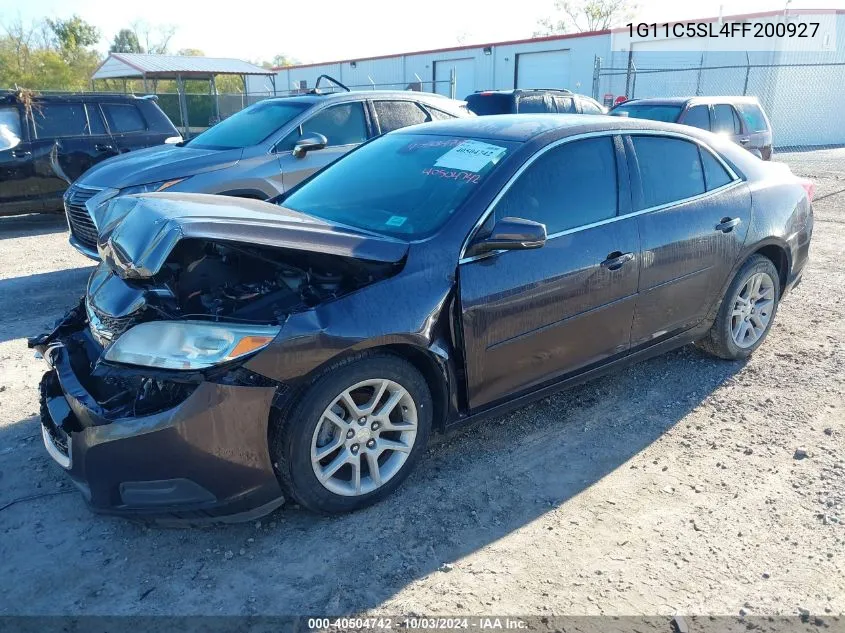 1G11C5SL4FF200927 2015 Chevrolet Malibu 1Lt