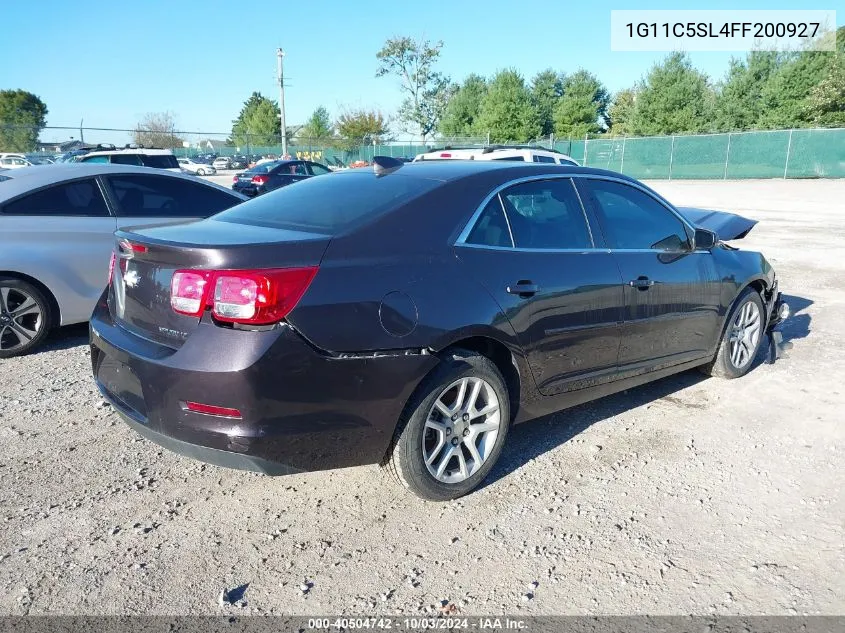 2015 Chevrolet Malibu 1Lt VIN: 1G11C5SL4FF200927 Lot: 40504742