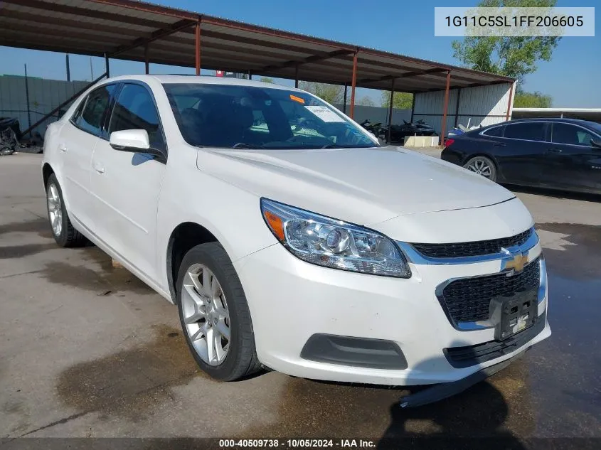 2015 Chevrolet Malibu 1Lt VIN: 1G11C5SL1FF206605 Lot: 40509738