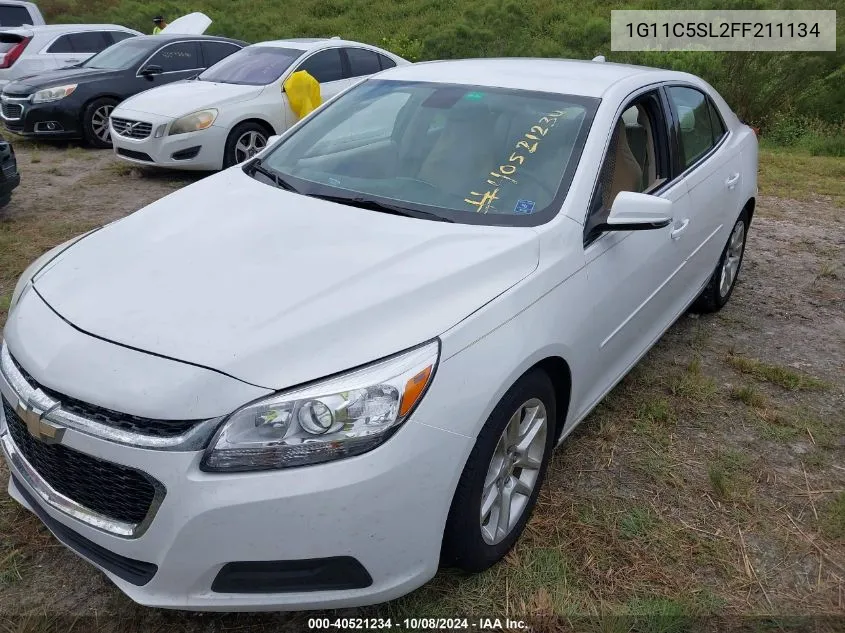 1G11C5SL2FF211134 2015 Chevrolet Malibu 1Lt