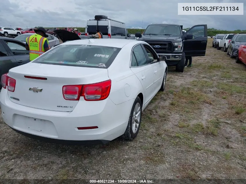 2015 Chevrolet Malibu 1Lt VIN: 1G11C5SL2FF211134 Lot: 40521234