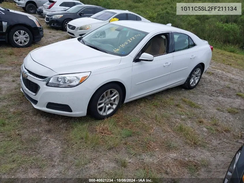 2015 Chevrolet Malibu 1Lt VIN: 1G11C5SL2FF211134 Lot: 40521234