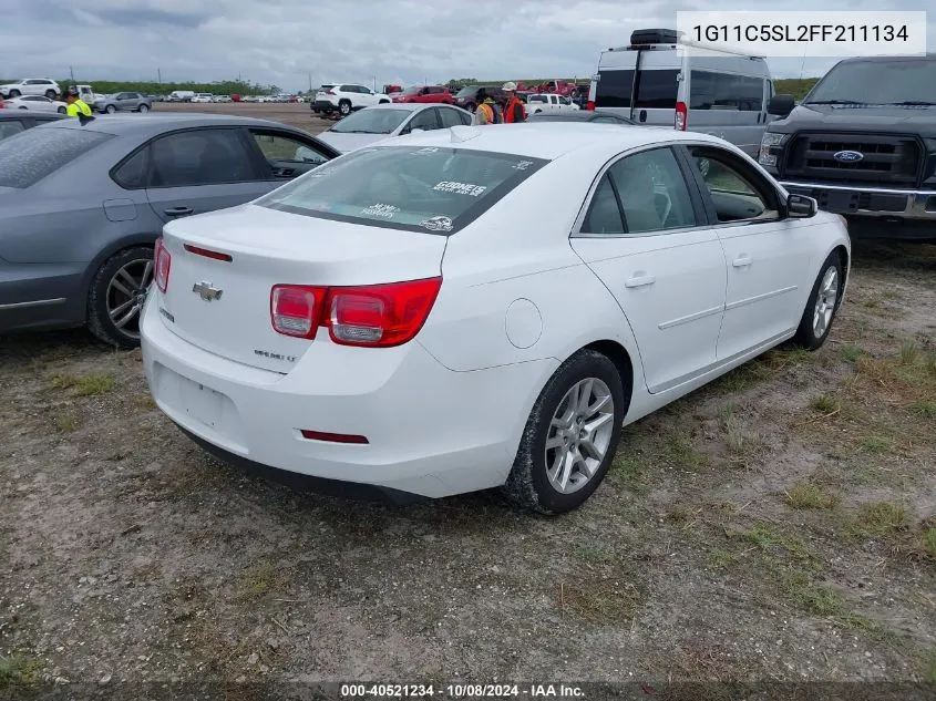 2015 Chevrolet Malibu 1Lt VIN: 1G11C5SL2FF211134 Lot: 40521234