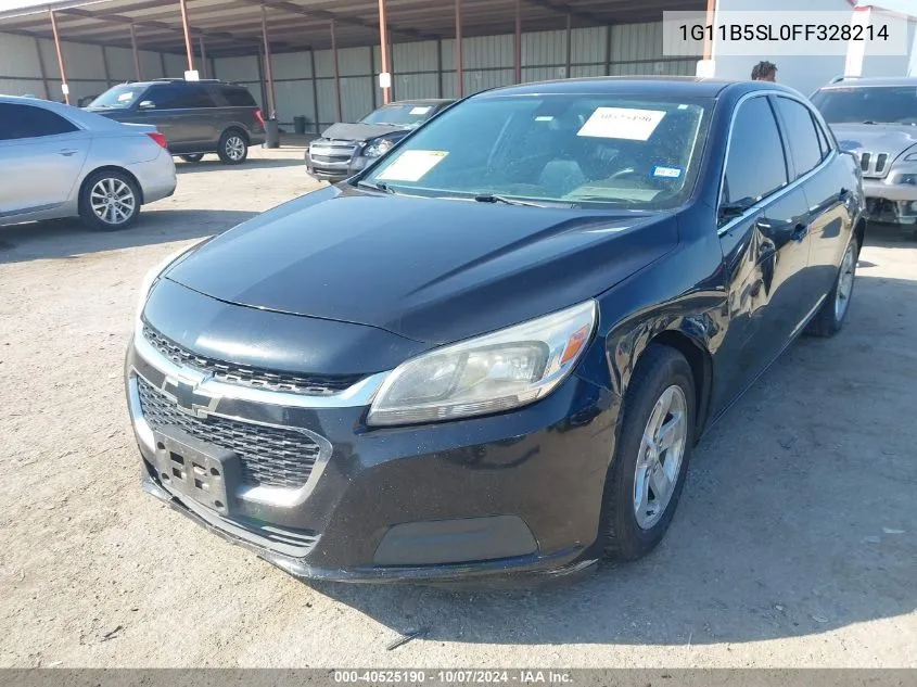 2015 Chevrolet Malibu Ls VIN: 1G11B5SL0FF328214 Lot: 40525190