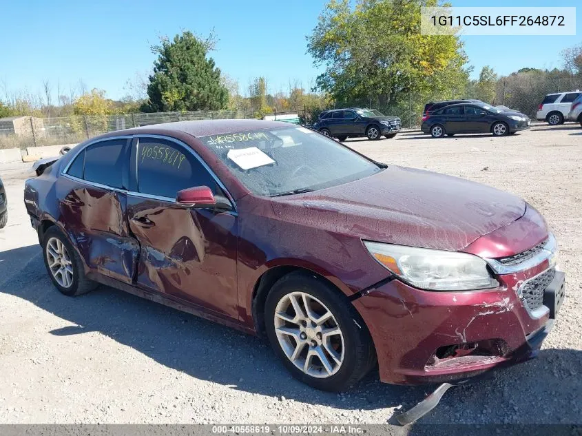 1G11C5SL6FF264872 2015 Chevrolet Malibu 1Lt