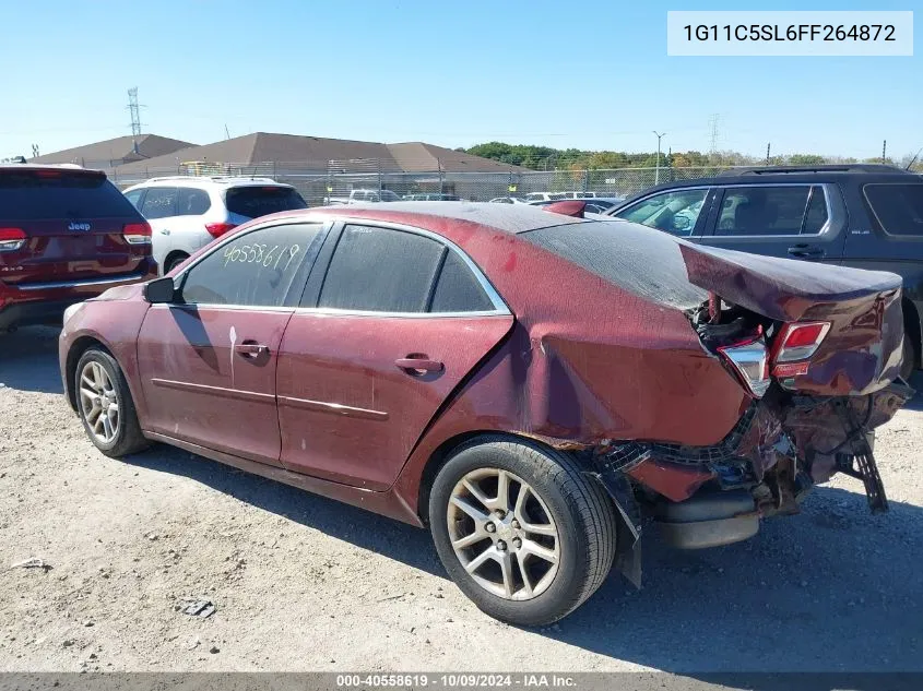 1G11C5SL6FF264872 2015 Chevrolet Malibu 1Lt