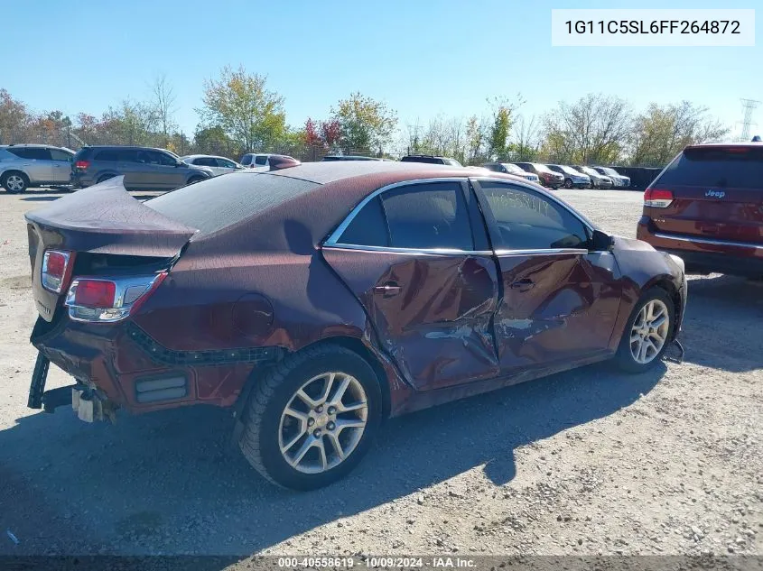 1G11C5SL6FF264872 2015 Chevrolet Malibu 1Lt