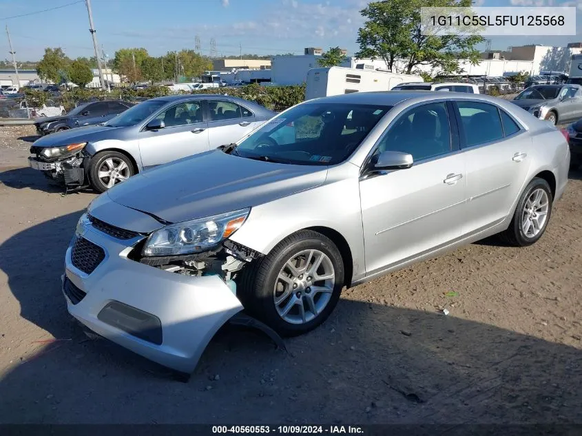 2015 Chevrolet Malibu 1Lt VIN: 1G11C5SL5FU125568 Lot: 40560553