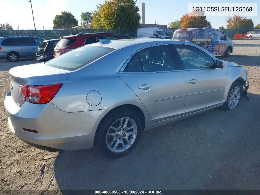 2015 Chevrolet Malibu 1Lt VIN: 1G11C5SL5FU125568 Lot: 40560553