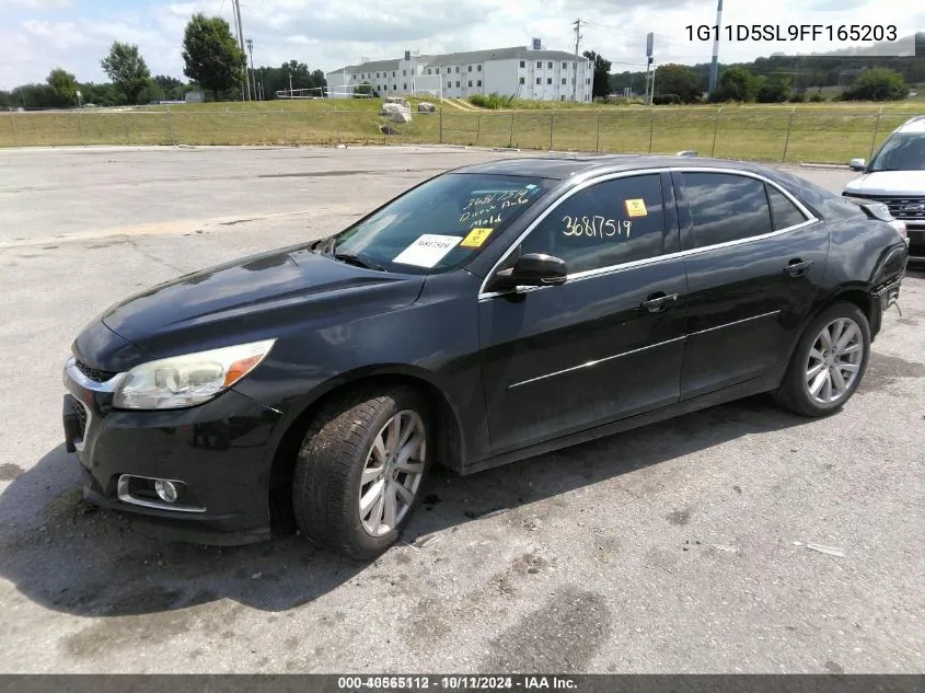 2015 Chevrolet Malibu 2Lt VIN: 1G11D5SL9FF165203 Lot: 40565112