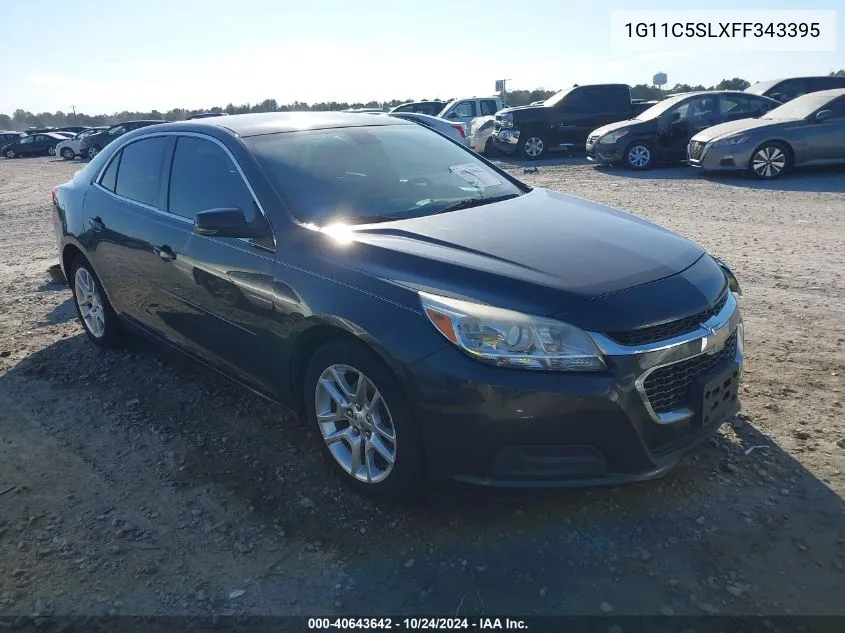 2015 Chevrolet Malibu 1Lt VIN: 1G11C5SLXFF343395 Lot: 40643642