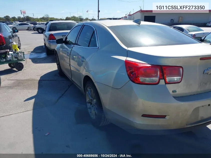 1G11C5SLXFF273350 2015 Chevrolet Malibu 1Lt