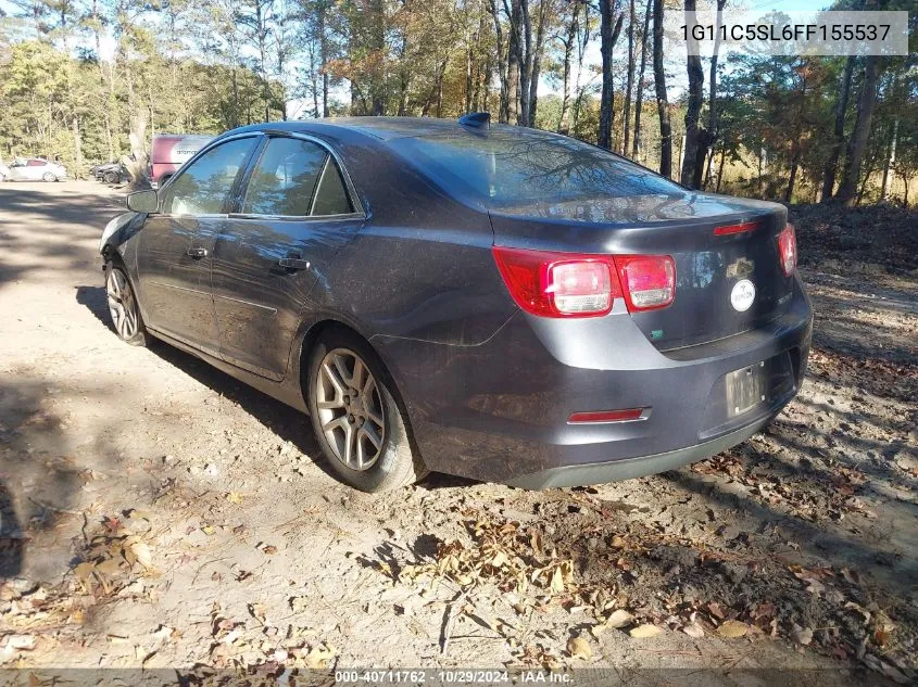 2015 Chevrolet Malibu 1Lt VIN: 1G11C5SL6FF155537 Lot: 40711762