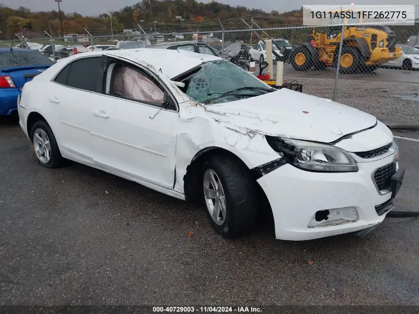 1G11A5SL1FF262775 2015 Chevrolet Malibu 1Fl