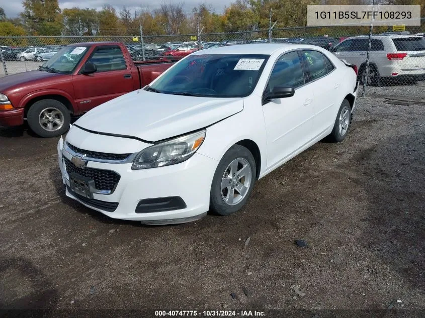 2015 Chevrolet Malibu Ls VIN: 1G11B5SL7FF108293 Lot: 40747775