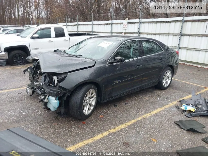 2015 Chevrolet Malibu 1Lt VIN: 1G11C5SL7FF312525 Lot: 40764707