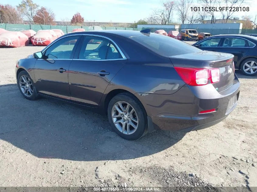 2015 Chevrolet Malibu 1Lt VIN: 1G11C5SL9FF228108 Lot: 40775585