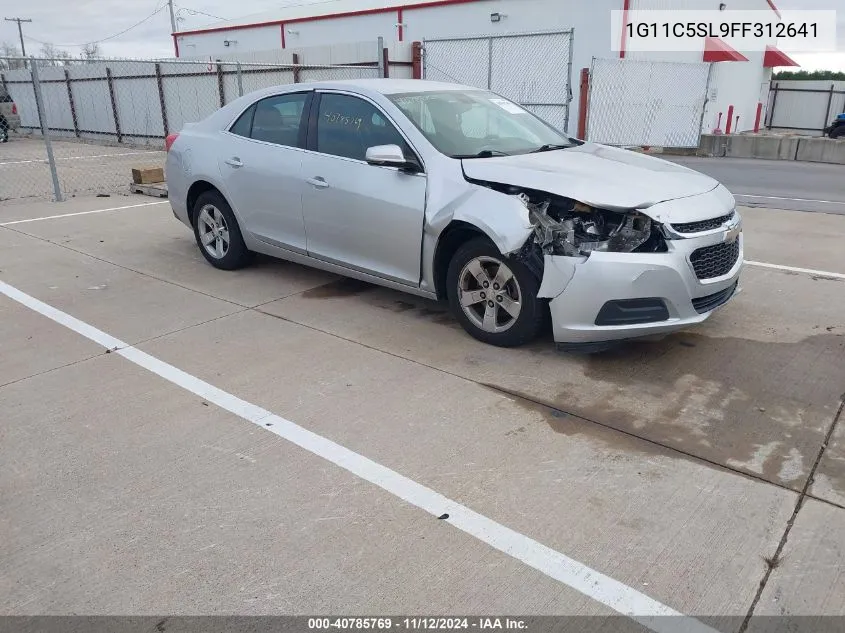 2015 Chevrolet Malibu 1Lt VIN: 1G11C5SL9FF312641 Lot: 40785769