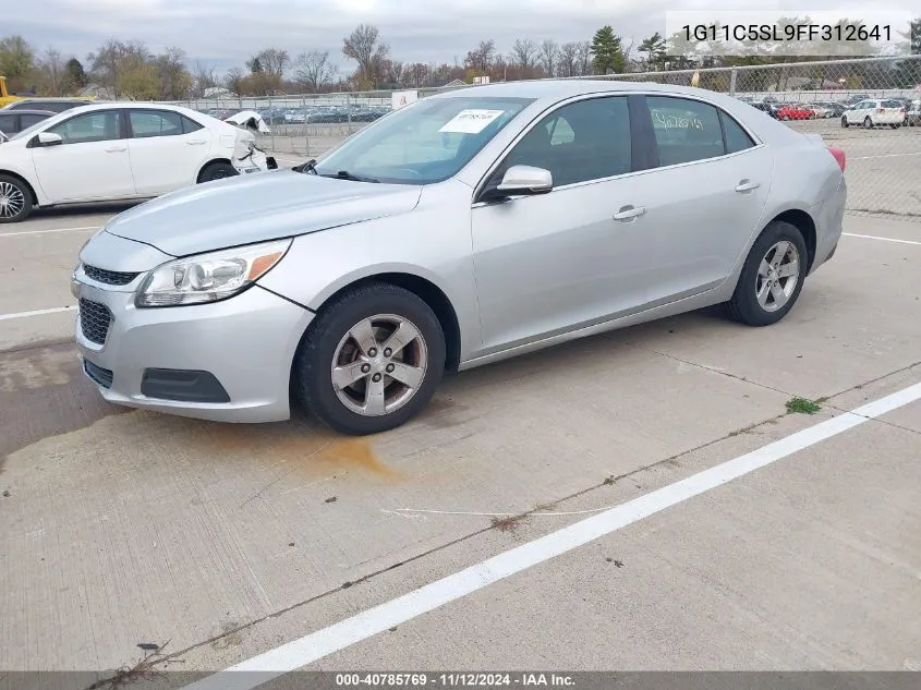 2015 Chevrolet Malibu 1Lt VIN: 1G11C5SL9FF312641 Lot: 40785769