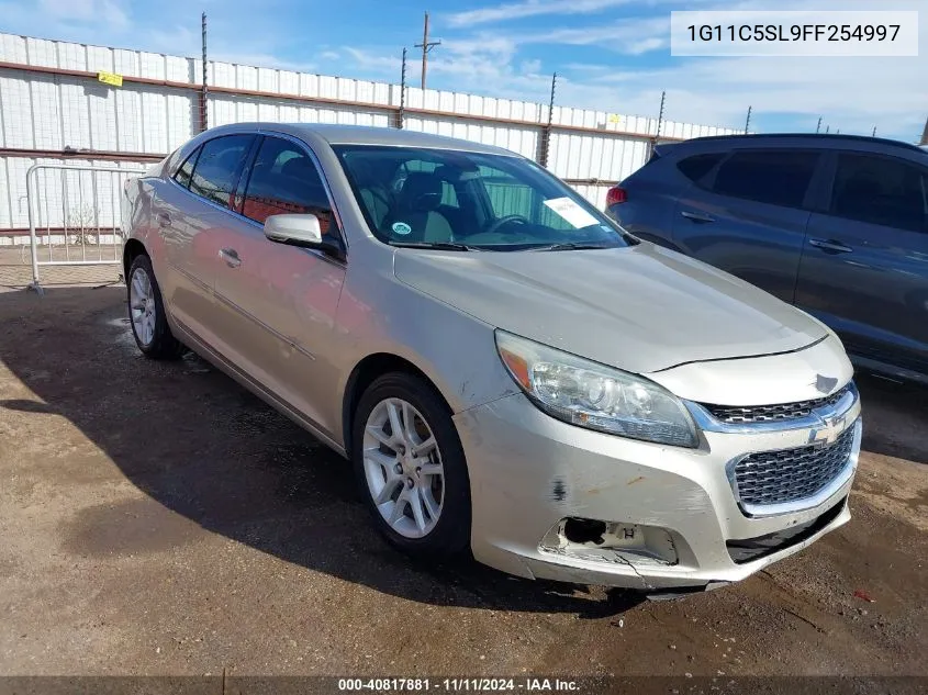 2015 Chevrolet Malibu 1Lt VIN: 1G11C5SL9FF254997 Lot: 40817881