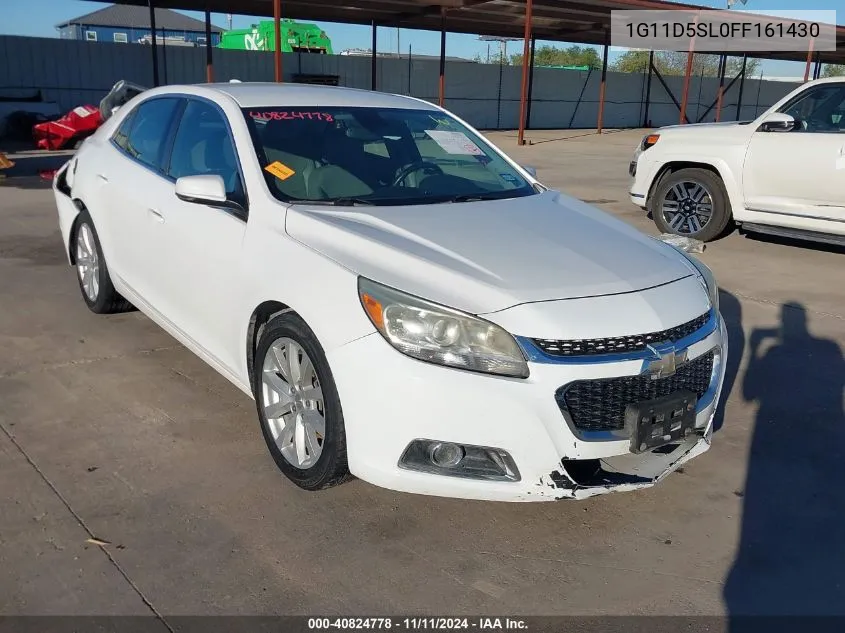 2015 Chevrolet Malibu 2Lt VIN: 1G11D5SL0FF161430 Lot: 40824778