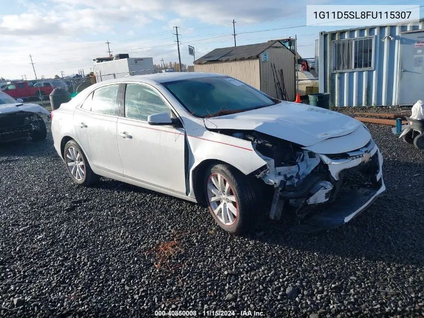 2015 Chevrolet Malibu 2Lt VIN: 1G11D5SL8FU115307 Lot: 40850008