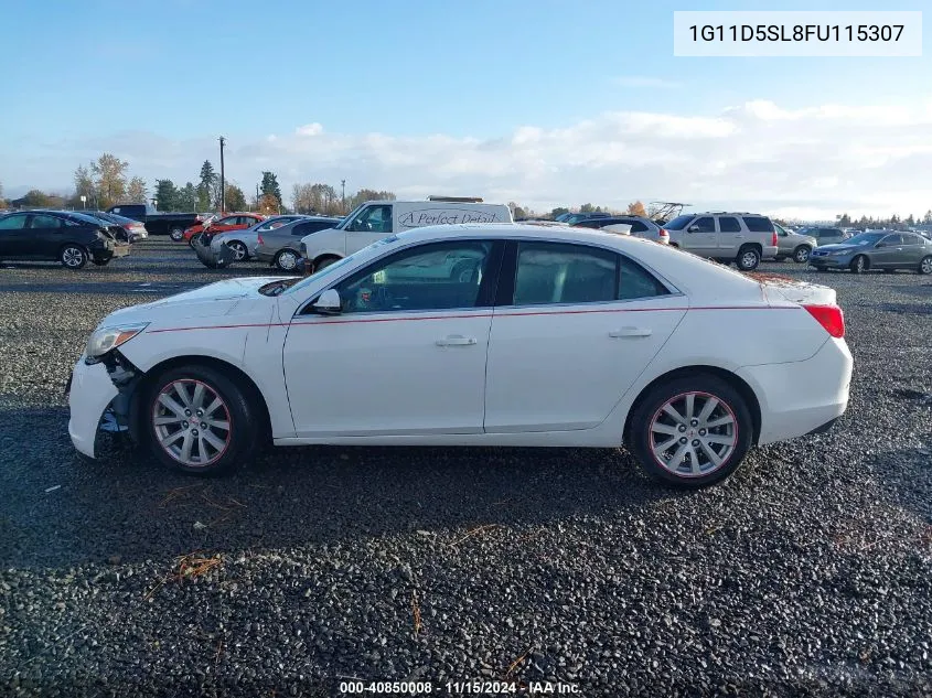 2015 Chevrolet Malibu 2Lt VIN: 1G11D5SL8FU115307 Lot: 40850008