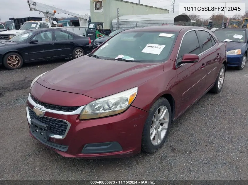 2015 Chevrolet Malibu 1Lt VIN: 1G11C5SL8FF212045 Lot: 40855673